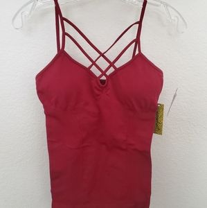 Burgundy Tank Top M/L